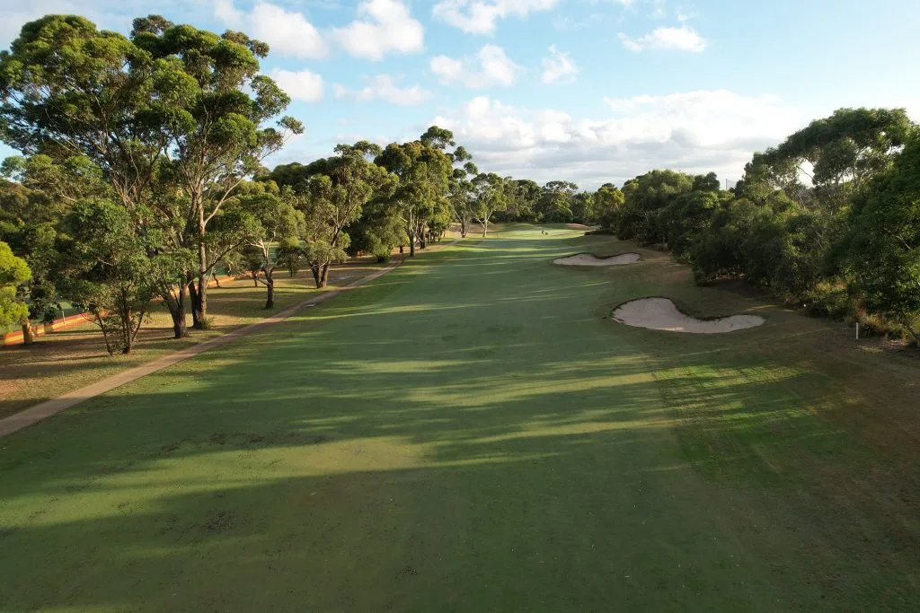 Course map of Centenary Park Golf Course