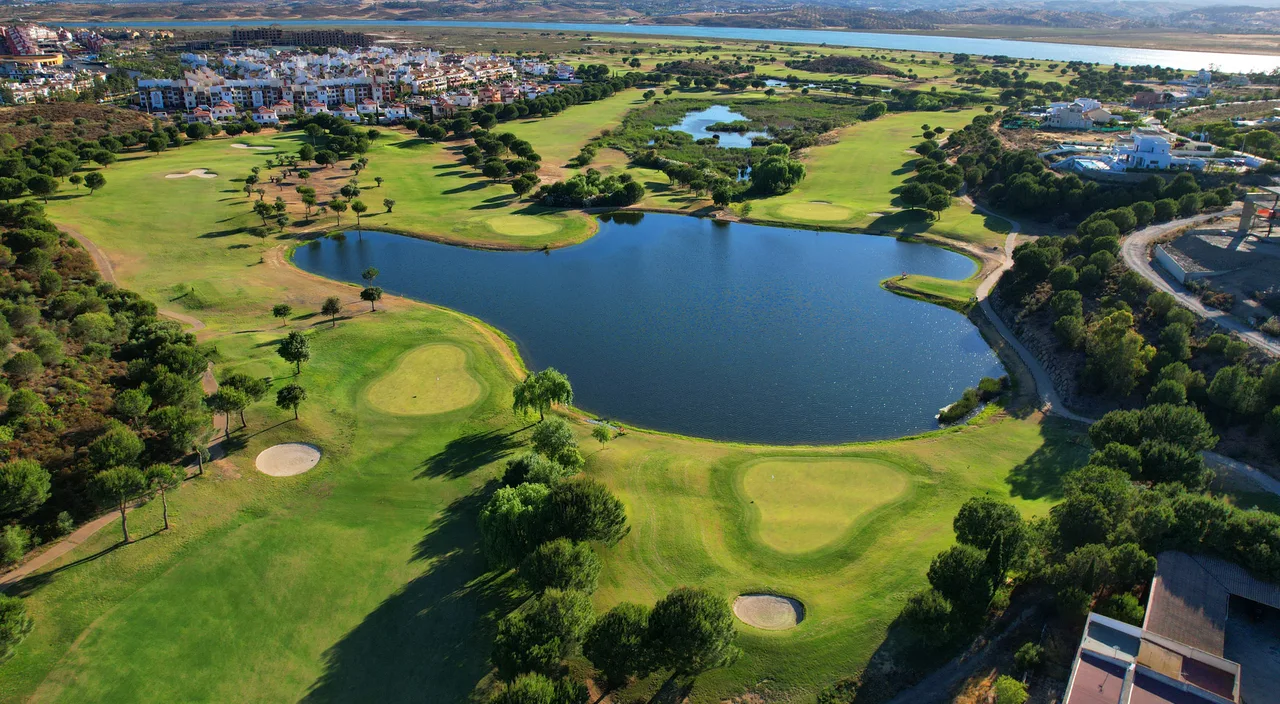 Course map of Isla Canela Links