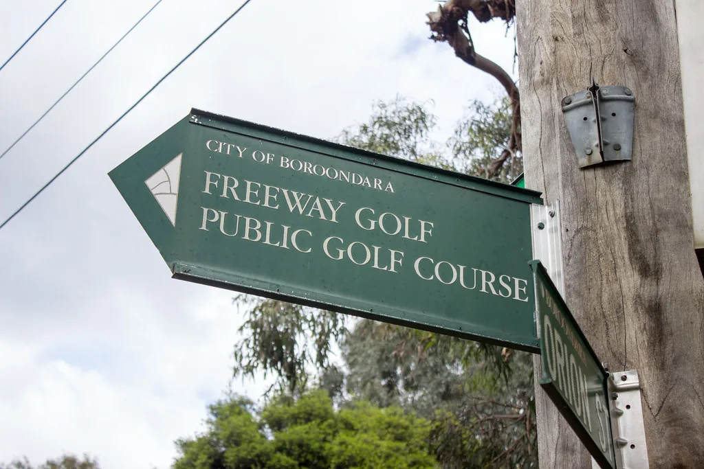Course photograph of Freeway Golf Course