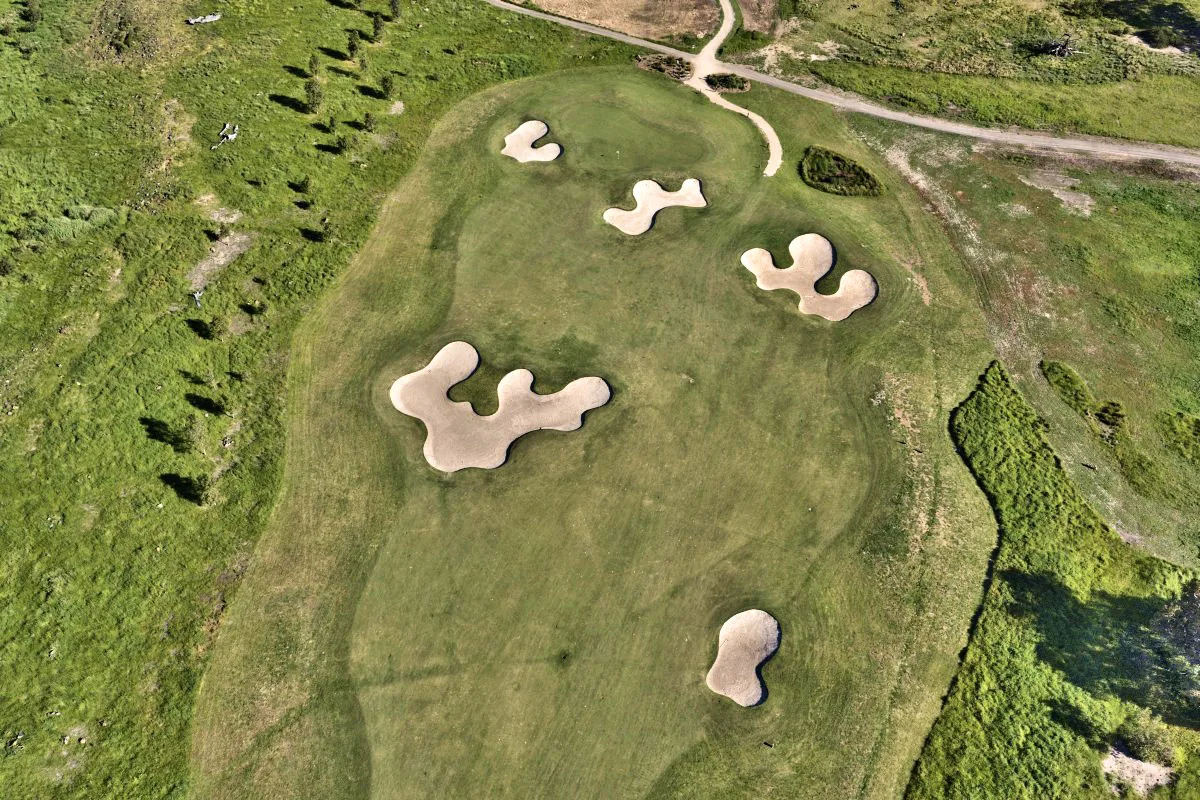 Course map of Growling Frog Golf Course