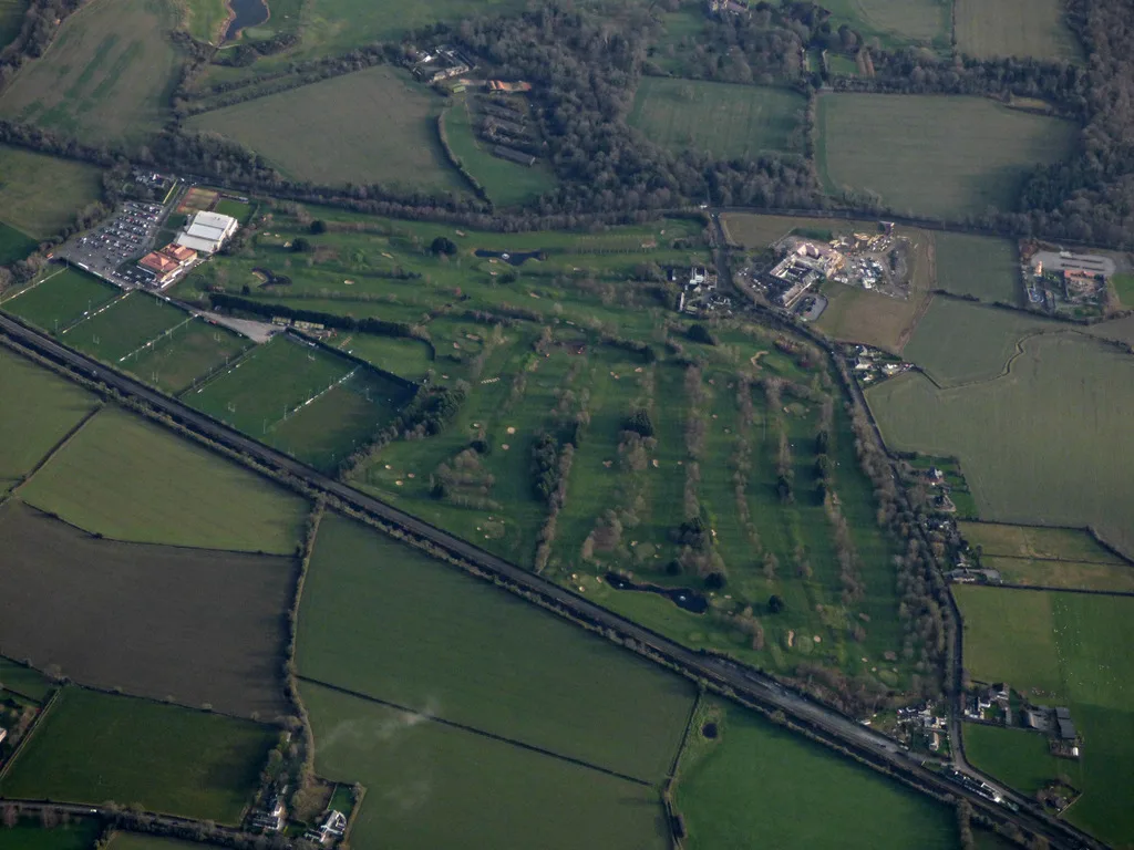 Course map of Westmanstown Golf Club