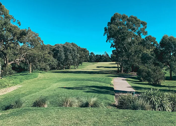 Course map of Morack Public Golf Course