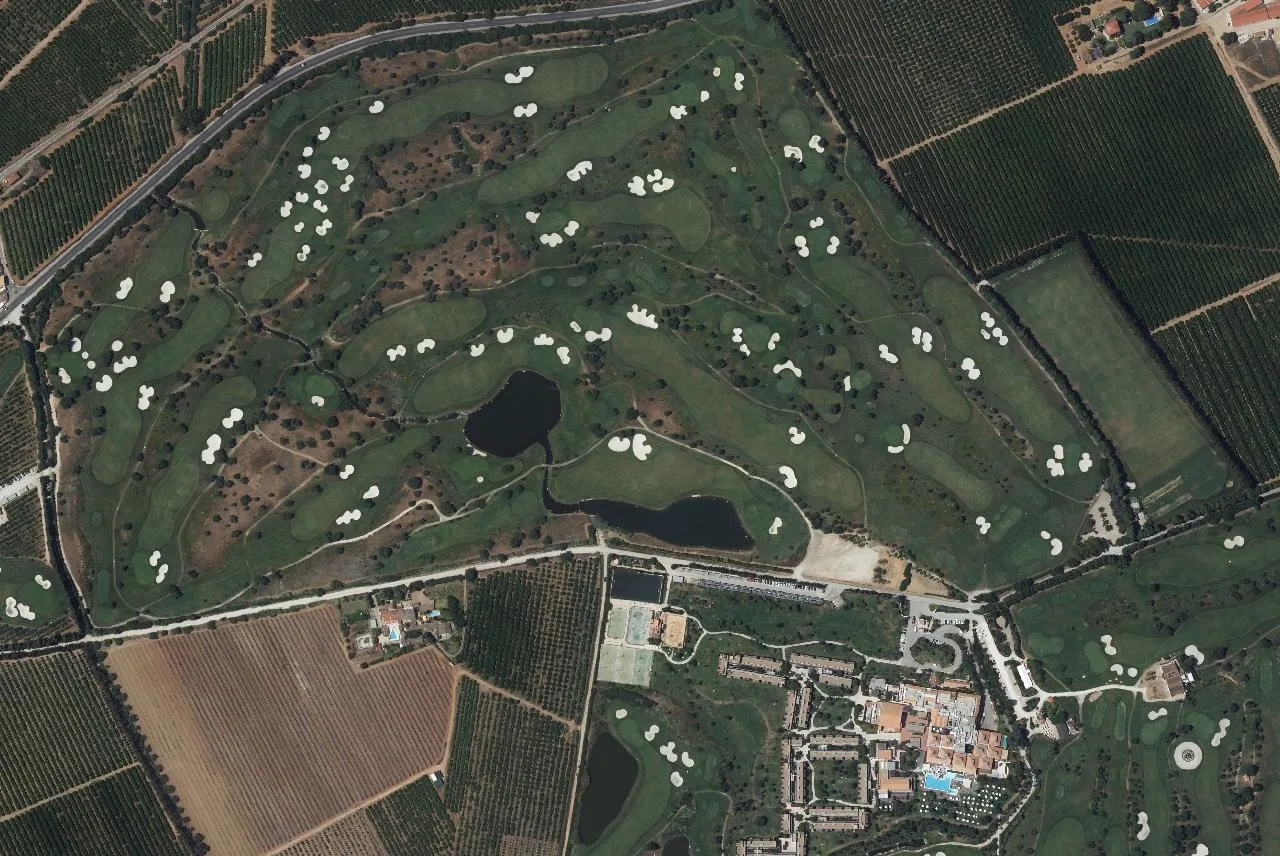 Course map of Quinta de Cima