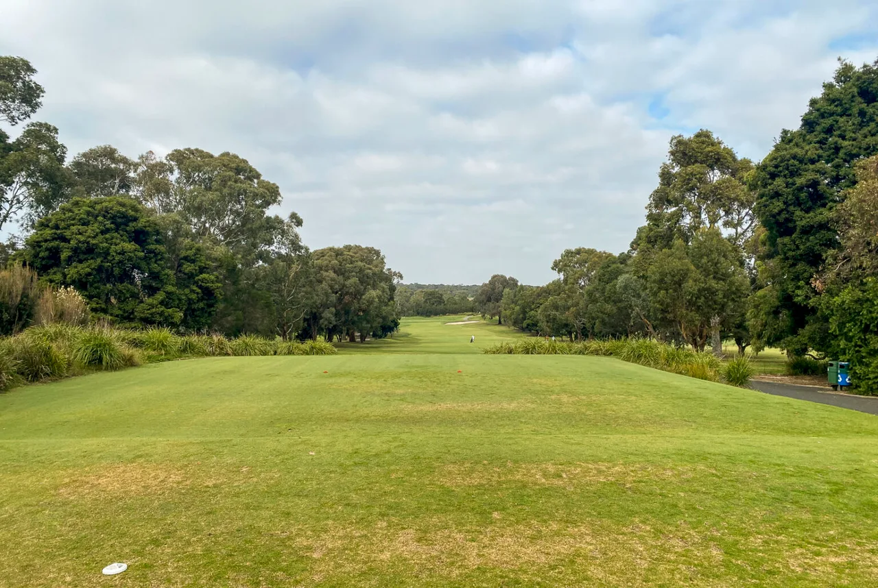 Course map of Ringwood Golf Course