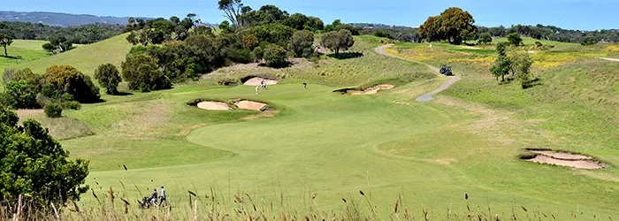 Course map of The Dunes Golf Links